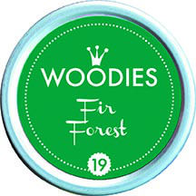 Ref. GRAW99019, Encreur Woodies fir forest, Vert, marque WOODIES