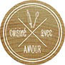 Ref. GRAWF5008, Tampon bois Woodies cuisiné avec amour, marque WOODIES
