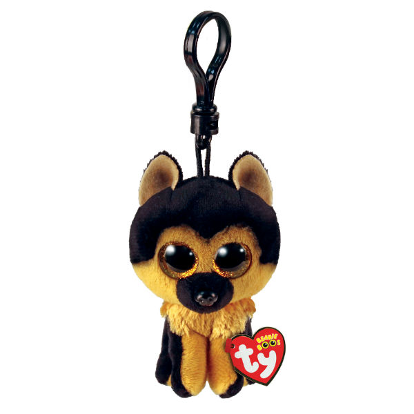 Ref. JURTY35253, Porte clé peluche Ty Beanie Boo's chien Spirit, marque TY