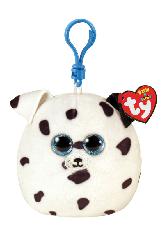 Ref. JURTY39567, Porte clé peluche Ty Squish A Boos chien Fetch, marque TY