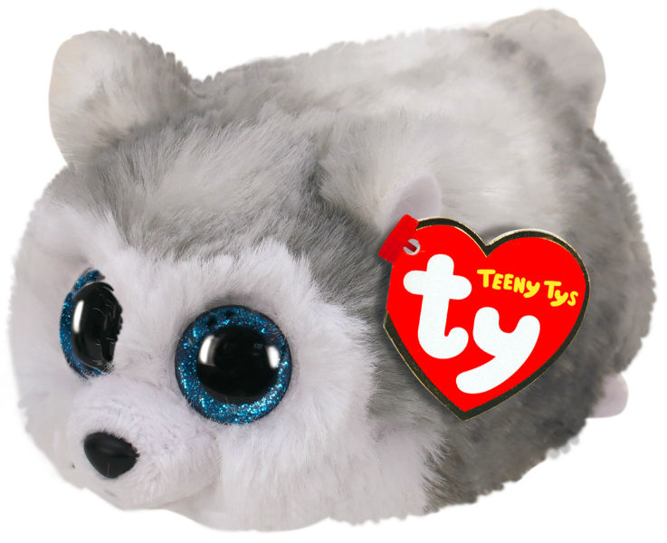 Ref. JURTY42146, Petite peluche Ty husky Slush, marque TY