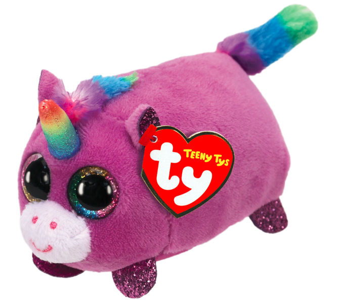 Ref. JURTY42149, Petite peluche Ty licorne Rosette, marque TY