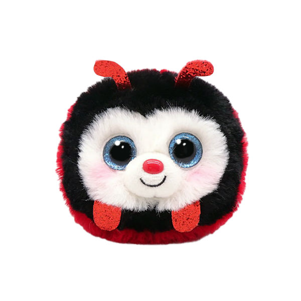 Ref. JURTY42535, Peluche Ty Puffies coccinelle Izzy, marque TY