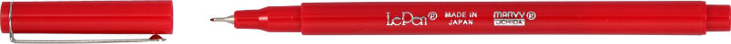 Ref. LMG4300S2, Feutre fin Le Pen rouge, Rouge, marque MARVY UCHILDA