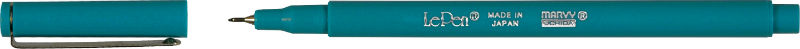 Ref. LMG4300S73, Feutre fin Le Pen sarcelle, Bleu, marque MARVY UCHILDA
