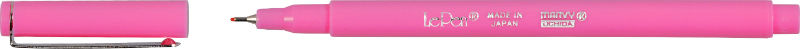 Ref. LMG4300S9, Feutre fin Le Pen rose, Rose, marque MARVY UCHILDA