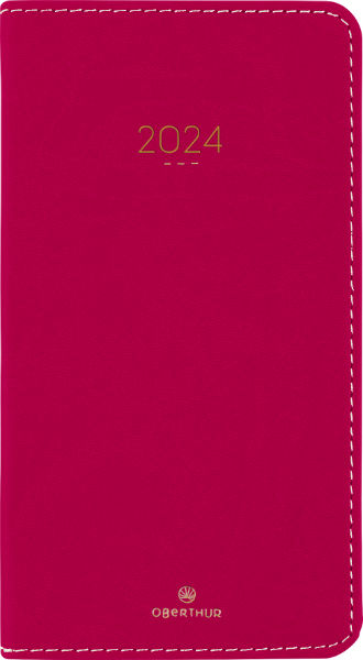 Ref. OBE844464, OBERTHUR - Semainier poche 16 Eton noir, Noir, marque OBERTHUR
