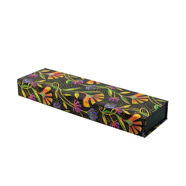 Ref. PAP97686, Étui à crayons fleurs sauvages, marque PAPERBLANKS