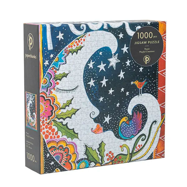 Ref. PAP98553, Puzzle paix - 1000 pièces, marque PAPERBLANKS