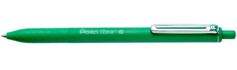 Ref. PENBX470D, Stylo bille retractable izee vert