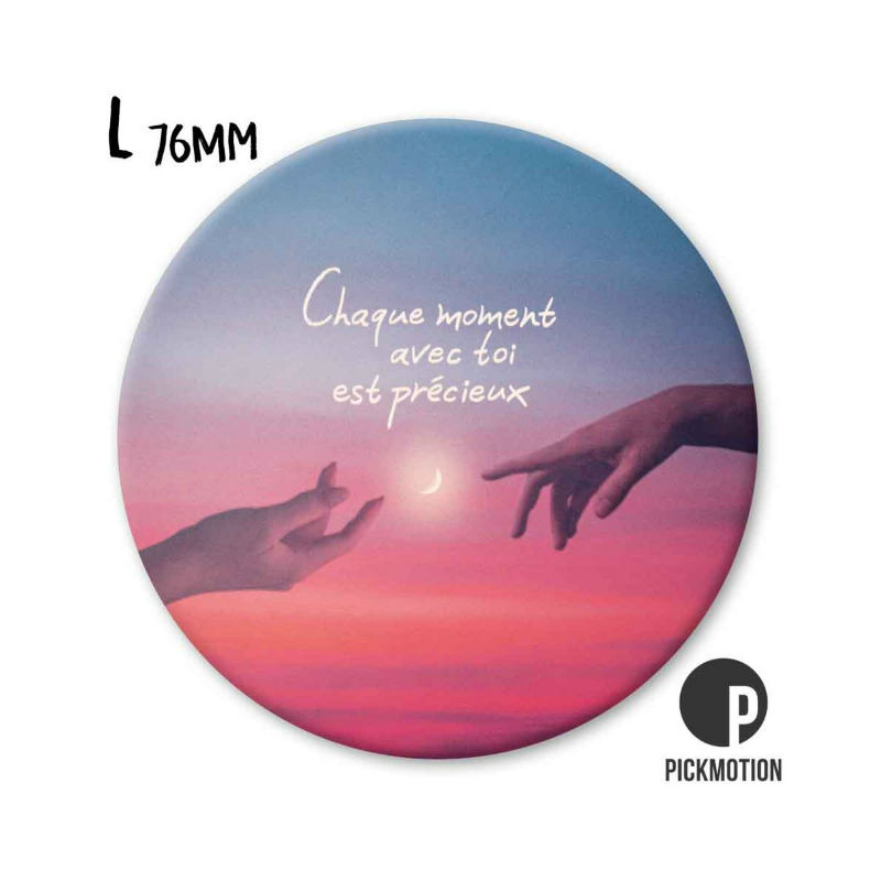 Ref. PICMB0389FR, Magnet diam 76mm chaque moment