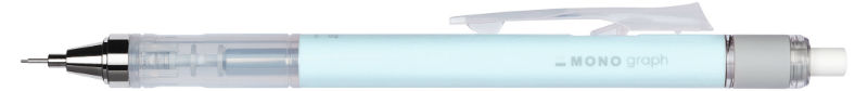 Ref. TOMSHMG44BS, Porte-mine Mono Graph pastel bleu glacier, marque TOMBOW